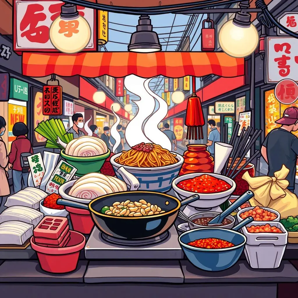Essential Korean Street Food Ingredients and Equipment