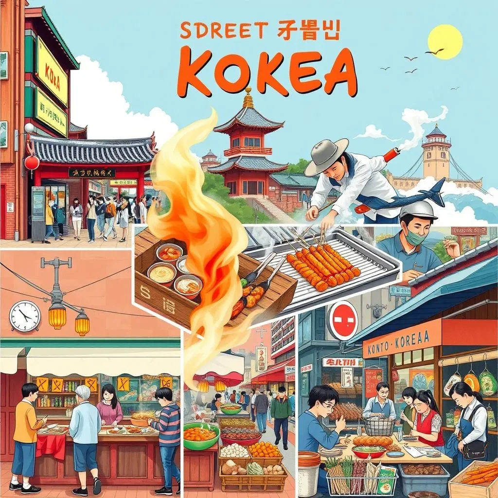 Exploring Diverse Korean Street Food Regions