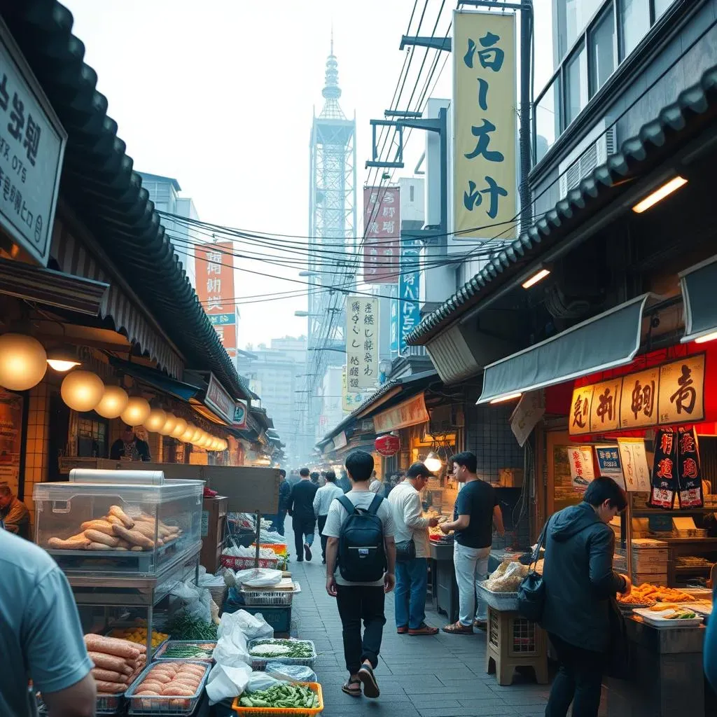 Exploring Seoul's Markets Through Korean Street Food Videos