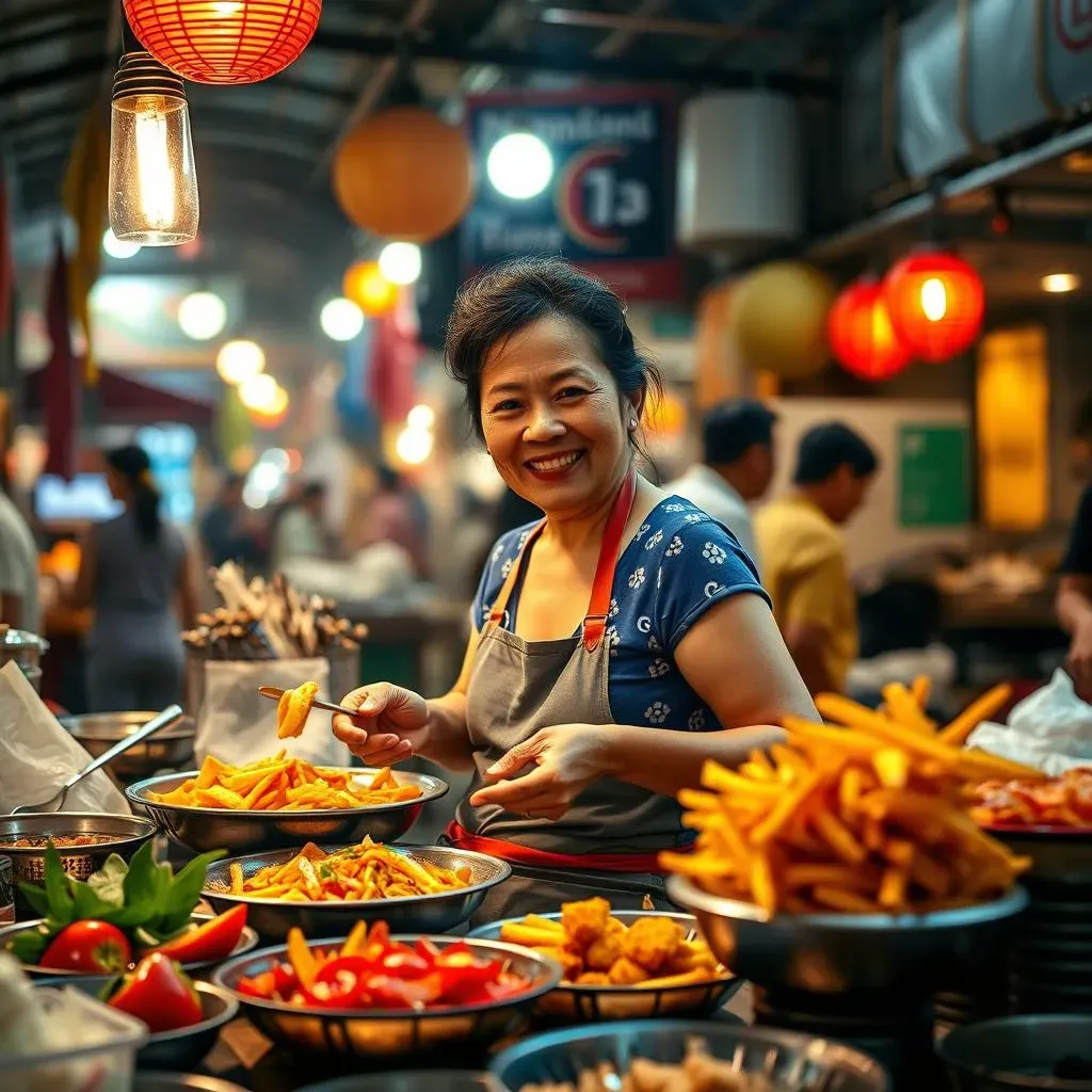 Finding and Experiencing Authentic Thai Street Food Woman's Cooking