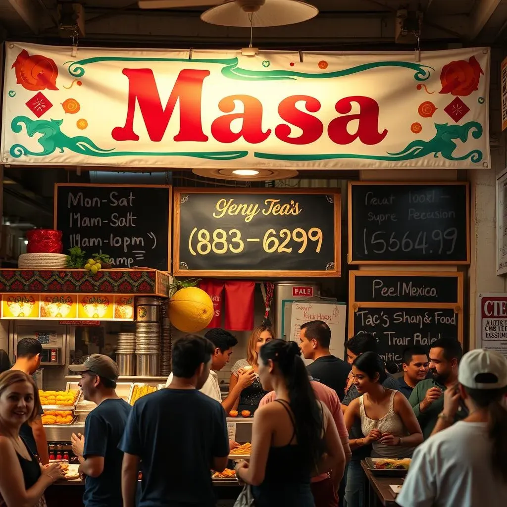 Masa Mexican Street Food Columbia Opening Hours and Contact