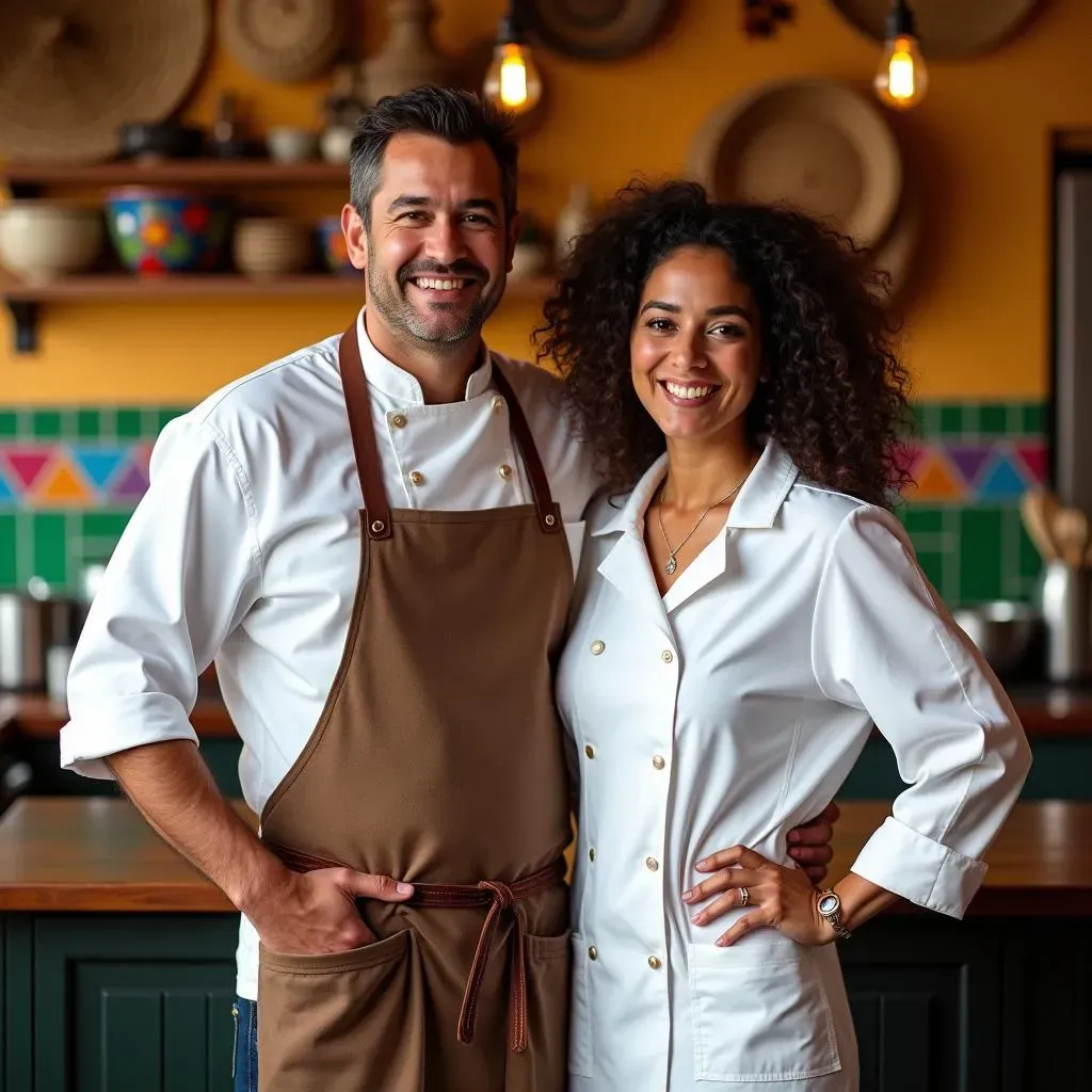 Meet the Culinary Duo: Chef Santiago and Jennifer Herrera