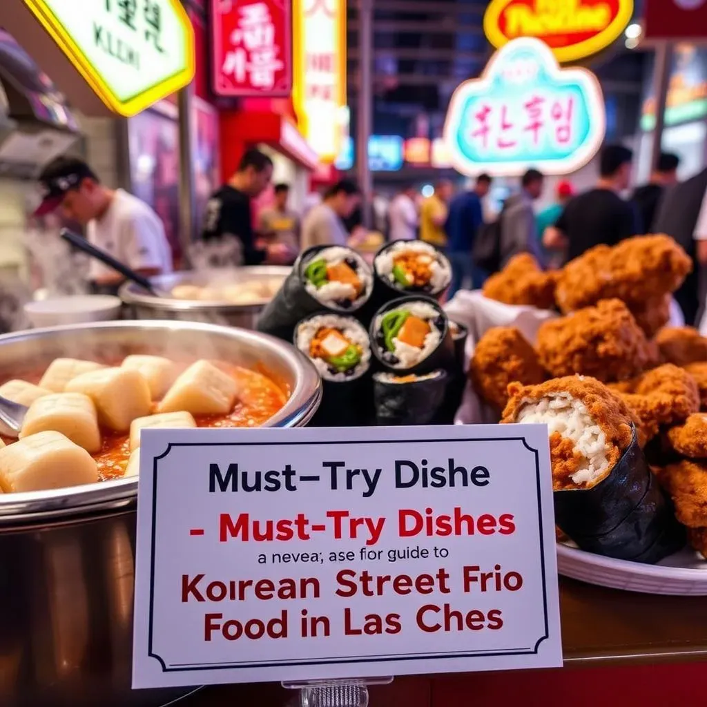 MustTry Dishes: A Guide to Korean Street Food in Las Vegas