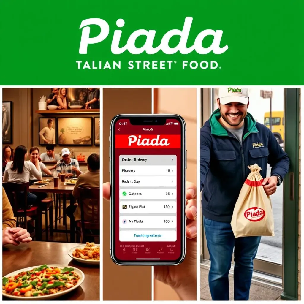 Piada Italian Street Food Frisco: Ordering Options and Convenience