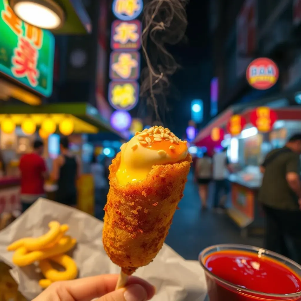 The Cheesiest Korean Street Food Delights