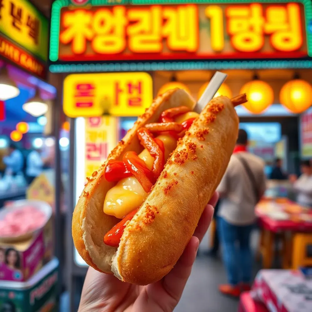 The Gamja Hotdog: A Crispy, Cheesy Masterpiece