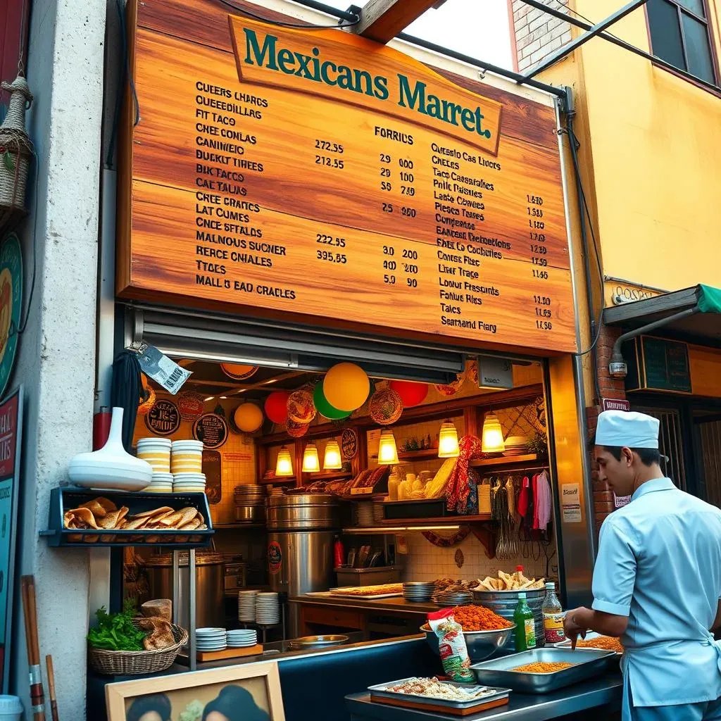The Menu: A Taste of Authentic Mexican Street Food