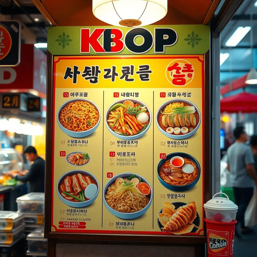 The Menu at KBop: A Taste of Korean Street Food Classics
