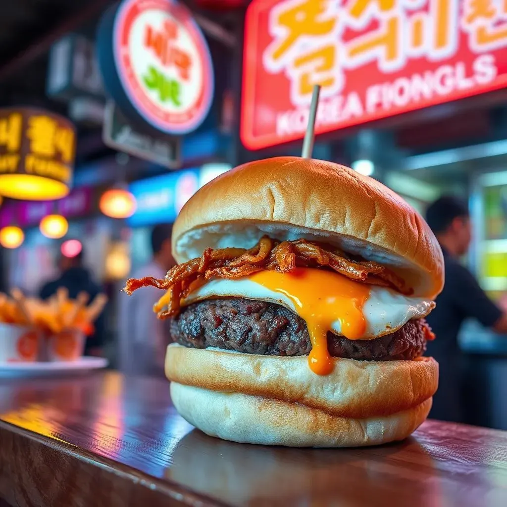 The Unique Flavors of Korean Street Food Burgers