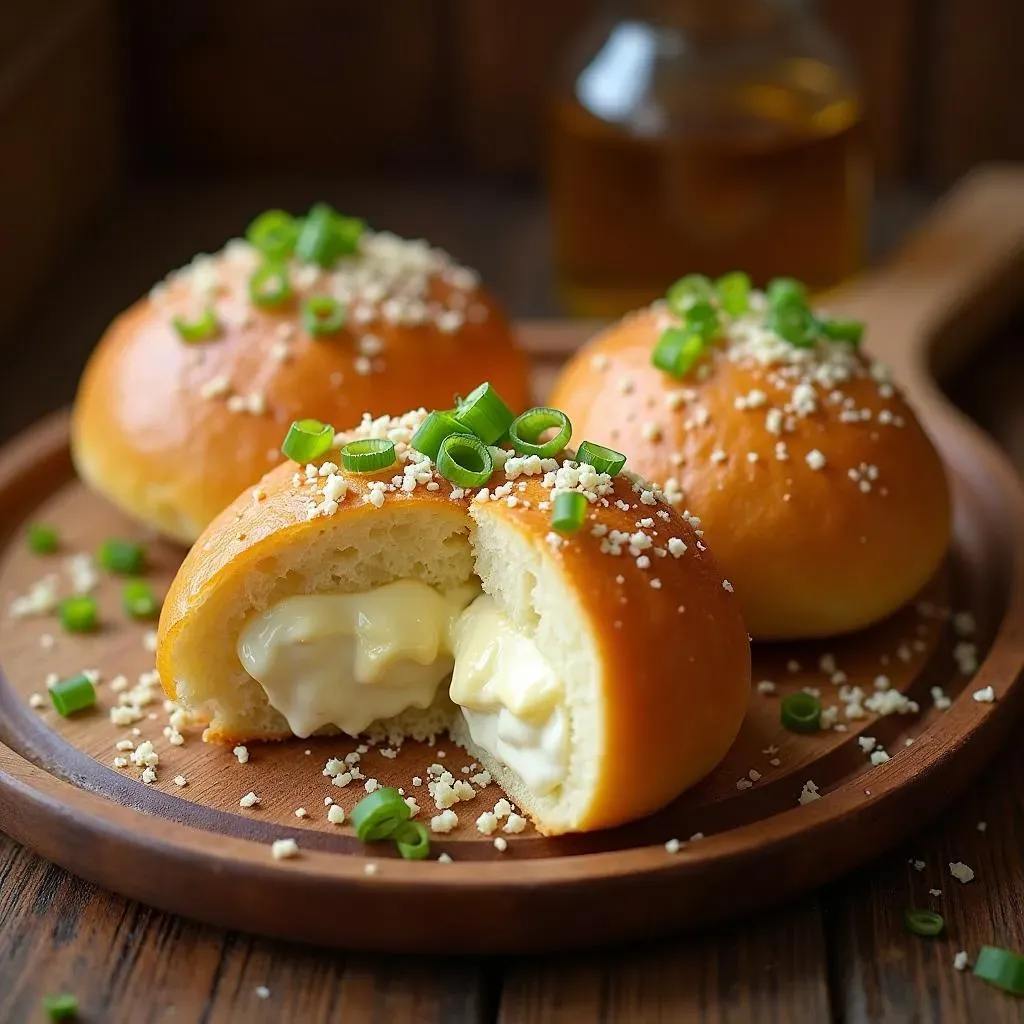 What is Korean Cream Cheese Garlic Bread?