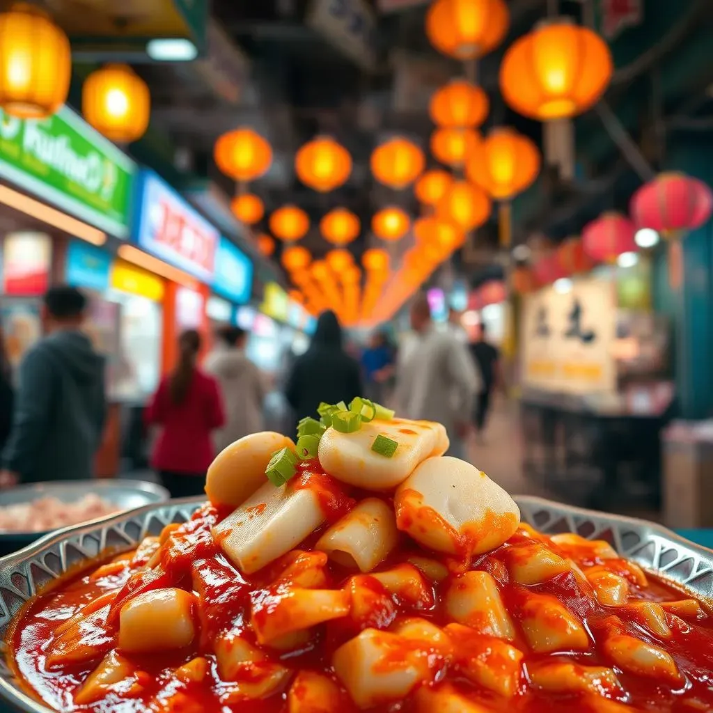 What is Korean Rice Cake Street Food?