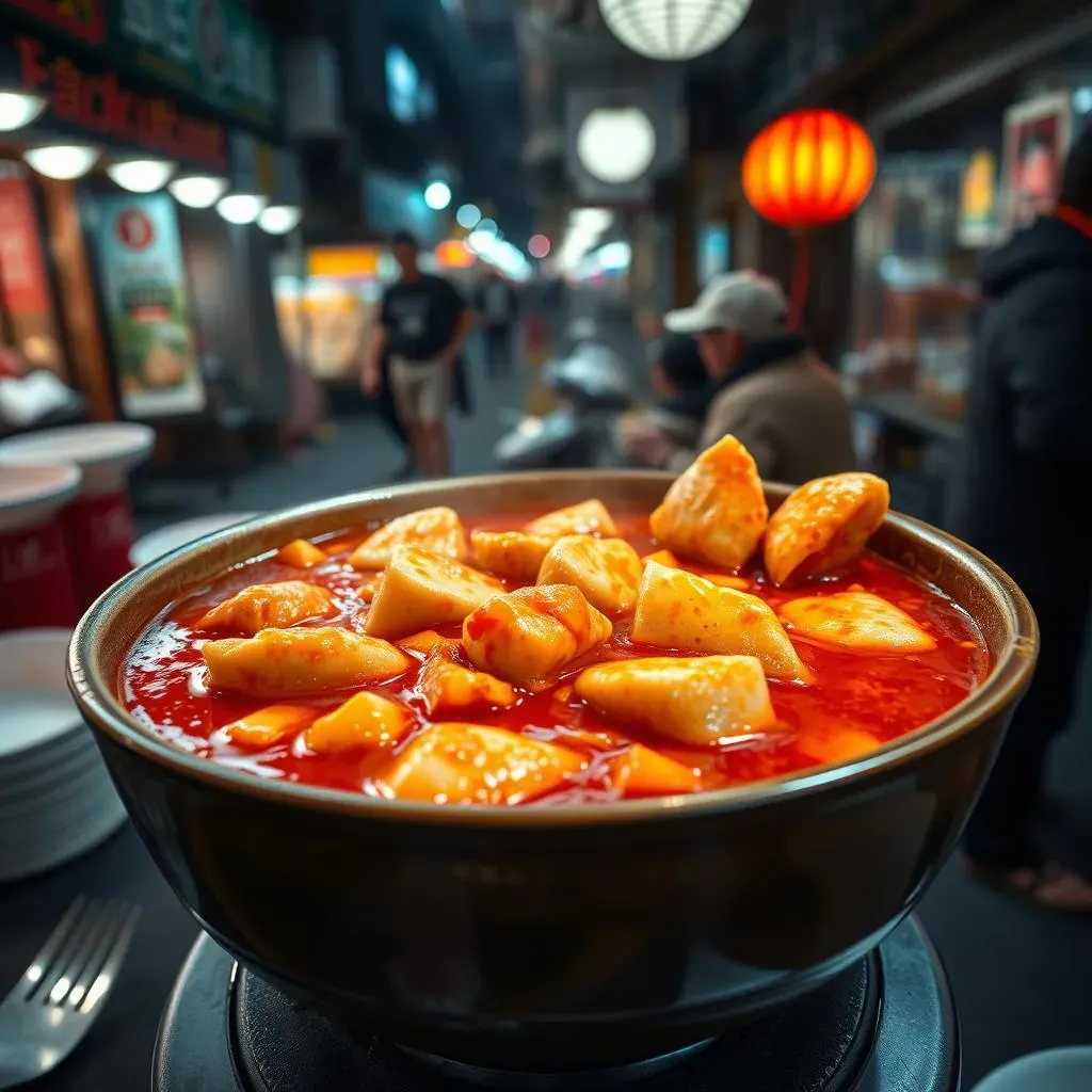 What is Korean Street Food Tteokbokki?
